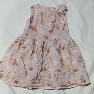 Floral Pink Kids Dress